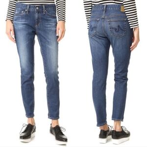 AG Adriano Goldschmied "The Beau" Slouchy Skinny Blue Jean | Women's Size 32